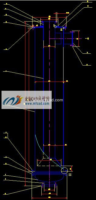 气流干燥器装配图及其相关解析